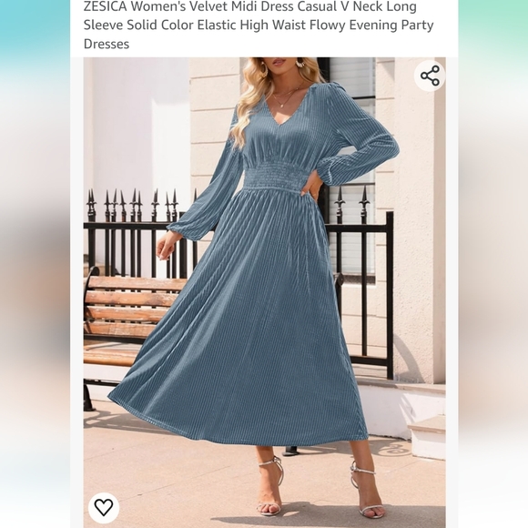 zisica | Dresses | Velvet Midi Dress Casual Vneck Long Sleeve Elastic Waist Flowy Size Xl New | Poshmark zisica | Dresses | Velvet Midi Dress Casual Vneck Long Sleeve Elastic Waist Flowy Size Xl New | Poshmark
